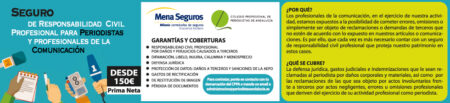 Seguro de responsabilidad civil para periodistas colegiados de Andalucía