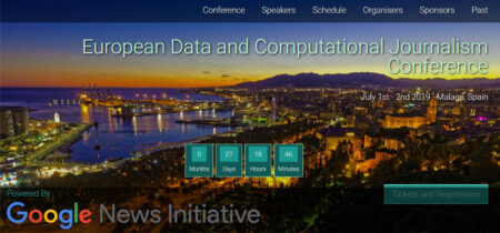 Málaga acogerá la tercera edición del European Data and Computational Journalism Conference