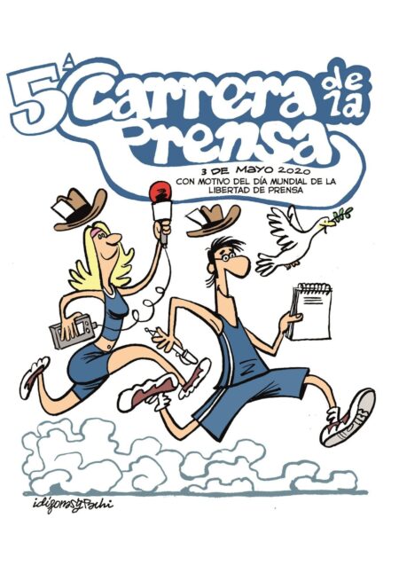 La APM suspende la V Carrera de la Prensa ante la crisis sanitaria