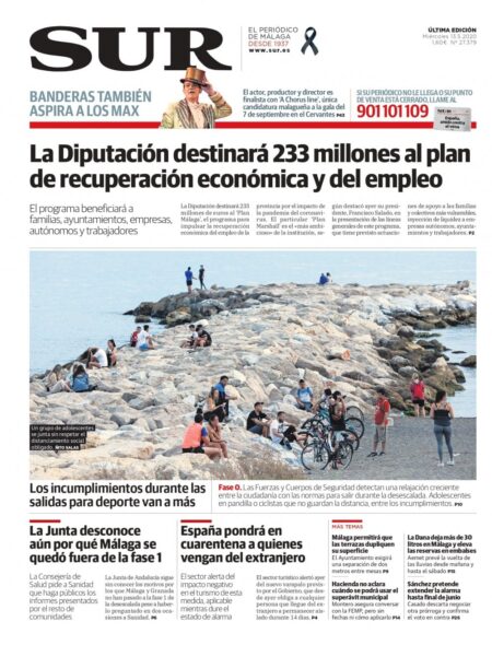 Diario SUR, 13/05/2020