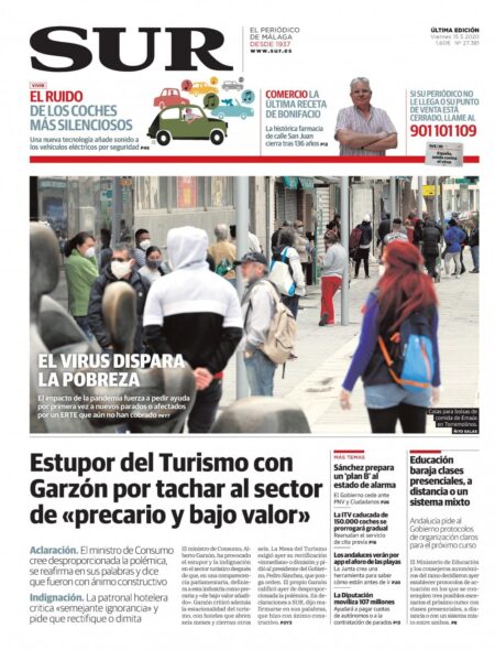 Diario SUR, 15/05/2020