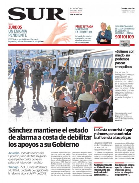 Diario SUR, 21/05/2020