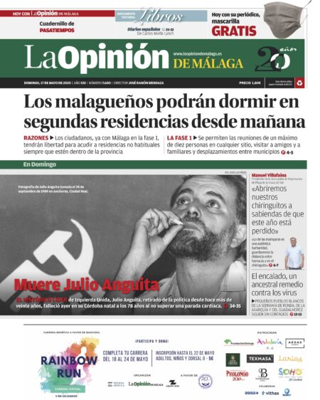 La Opinión de Málaga, 17/05/2020