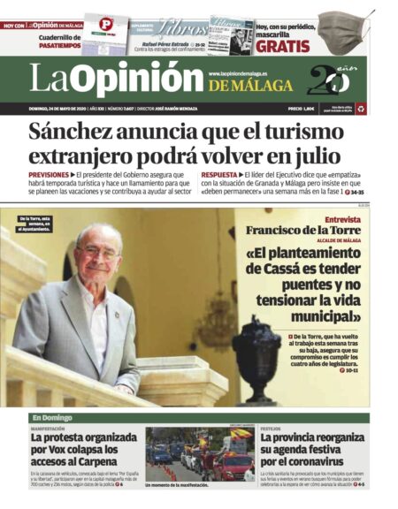 La Opinión, 24/05/2020