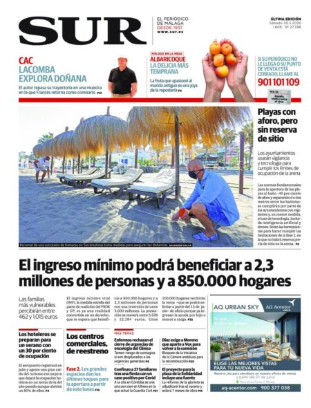 Diario SUR 30/05/2020