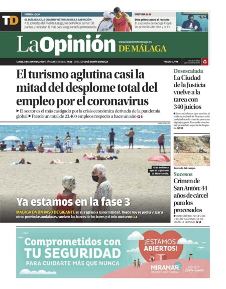 La Opinión de Málaga 08.06.2020