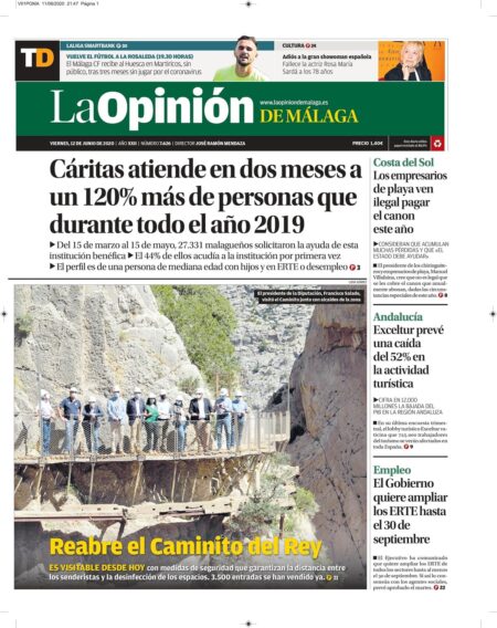 La Opinión de Málaga 12.06.2020