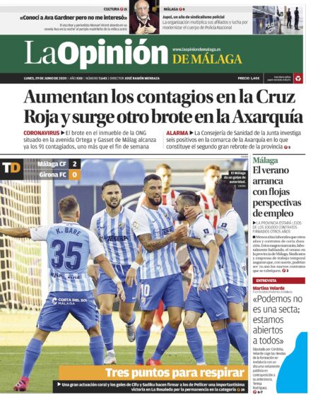 La Opinión de Málaga 29.06.2020