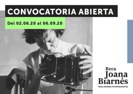 Beca Joana Biarnés para jóvenes fotoperiodistas