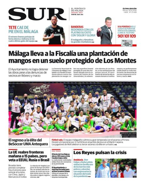 Diario SUR 20.06.2020