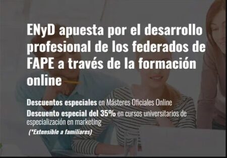 Descuentos en másteres y cursos online de la Escuela de Negocios y Dirección