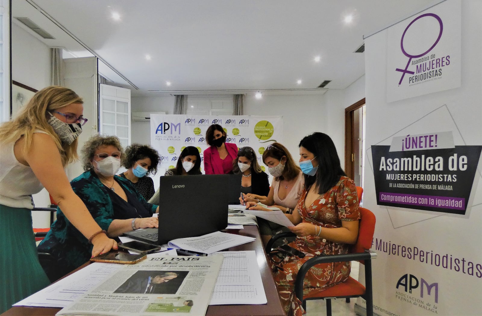 La Asamblea de Mujeres Periodistas investiga el papel de las