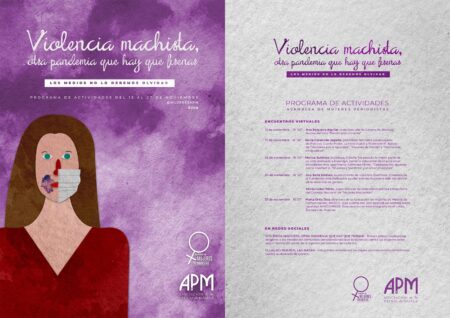 La Asamblea de Mujeres Periodistas de Málaga celebra el 25N con la campaña ‘Violencia machista, otra pandemia que hay que frenar’