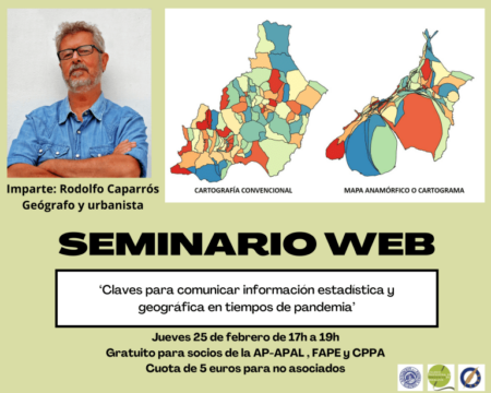 Seminario ‘Claves para comunicar información estadística y geográfica en tiempos de pandemia’