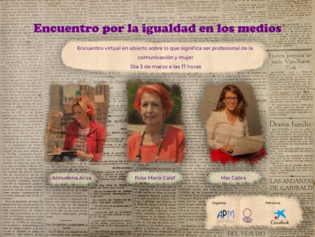 8M | Encuentro ‘Por la igualdad en los medios’