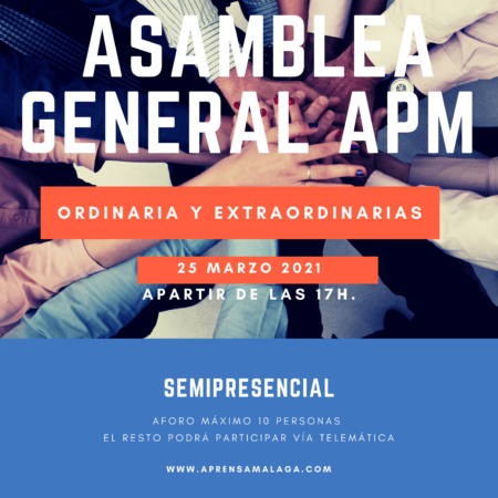 25 MARZO | Asambleas Generales Ordinaria y Extraordinarias de la APM