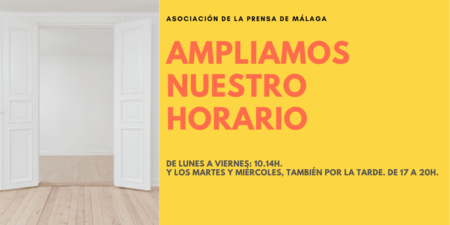 Ampliamos nuestro horario de atención al público