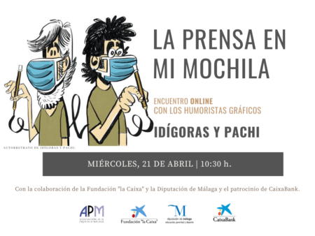 21 ABRIL | Idígoras y Pachi, próximos invitados de ‘La prensa en mi mochila’