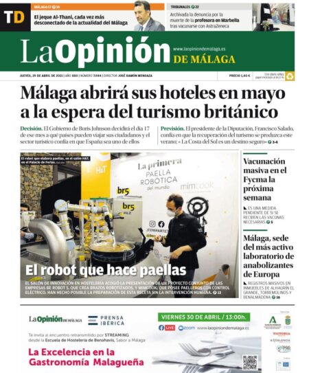 La Opinión de Málaga 29.07.2022