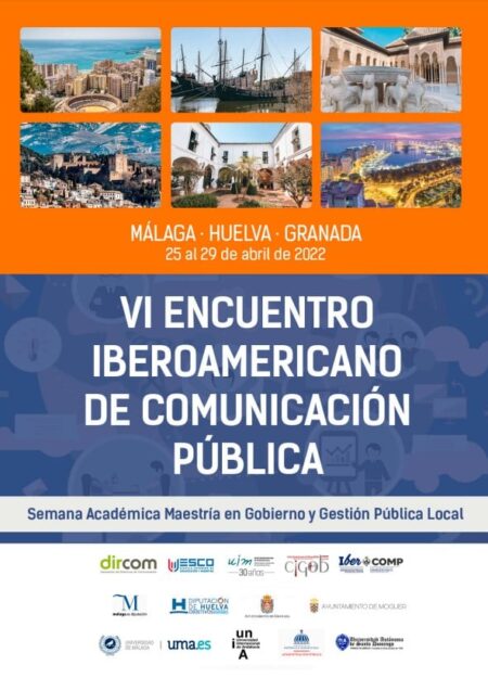 Málaga, Huelva y Granada participarán en el VI Encuentro Iberoamericano de Comunicación Pública