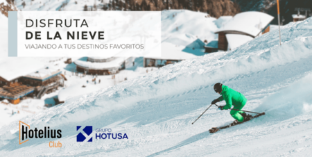 Descuentos en Hotelius para nuestros asociados con la campaña Nieve 2022