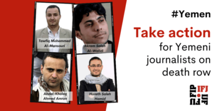 Yemen: Cuatro periodistas son condenados a muerte por su labor informativa