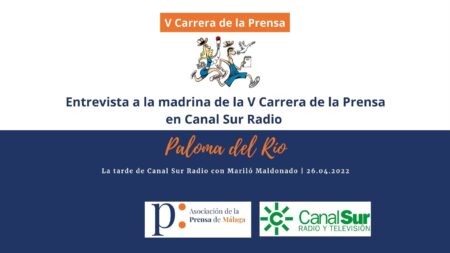 Entrevista a Paloma del Río en Canal Sur Radio 26.04.2022