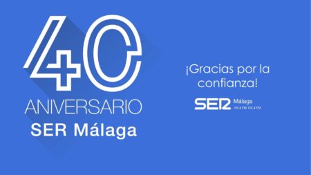 SER Málaga celebra su 40 aniversario en antena