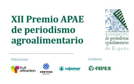 Convocada la XII edición del Premio APAE de periodismo agroalimentario