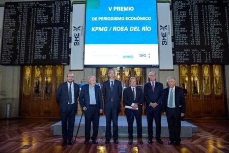 Carlos Sánchez, V Premio de Periodismo Económico ‘KPMG/Rosa del Río’