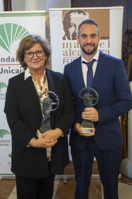 Olga Viza y Jesús Ortiz reciben el IV Premio Nacional de Periodismo Deportivo Manuel Alcántara