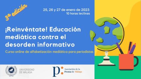 25-27 ENERO | ¡Reinvéntate! Educación mediática contra el desorden informativo. ¡Inscríbete ya en el curso!