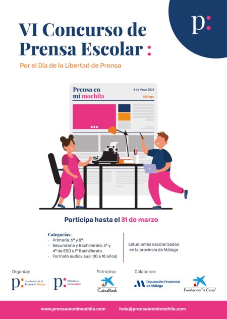 4 MAYO | La Asociación de la Prensa de Málaga entrega los premios de su VI Concurso de Prensa Escolar