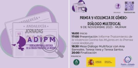 ADIMP alerta en su último estudio del aumento de las noticias sobre violencia machista en Andalucía