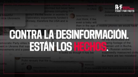 ‘Contra la desinformación, están los hechos’: RSF presenta su nueva campaña de fin de año