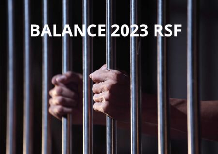 BALANCE RSF 2023: 779 periodistas encarcelados, de los que 547 siguen entre rejas