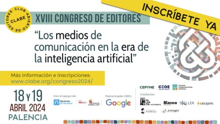 Inscripciones con un 15% de descuento para el XVIII Congreso de Editores en Palencia