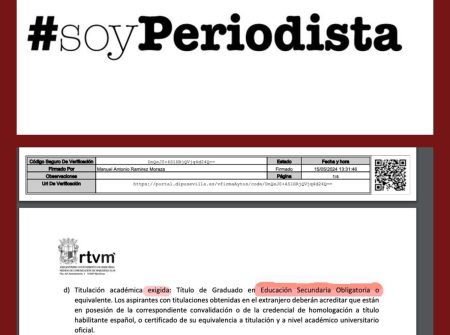 La Asociación de la Prensa de Sevilla insta al Ayuntamiento de Marchena a retirar la oferta de redactor en la que solo exige la ESO