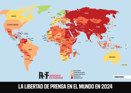 3 MAYO | RSF alerta de las presiones políticas sobre el periodismo