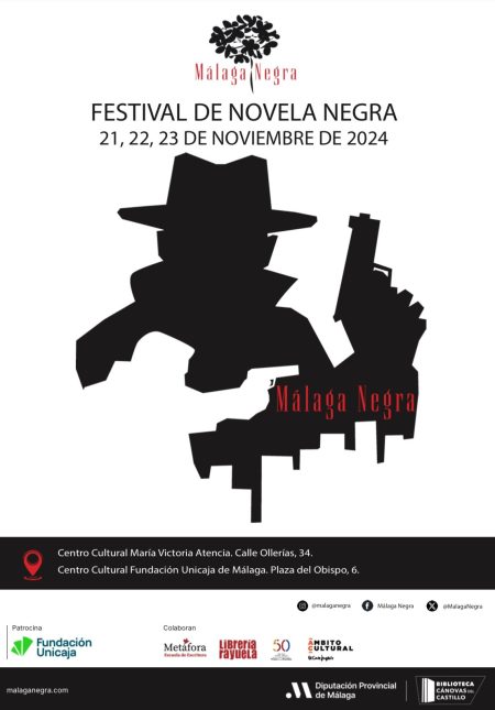 21-23 NOV. | Periodistas, abogados y escritores se dan cita en el II Festival de Novela Negra de Málaga