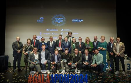 La APDM entrega los Premios Málaga de los Deportes Ciudad Redonda