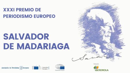 Convocado el XXXI Premio de Periodismo Europeo Salvador de Madariaga