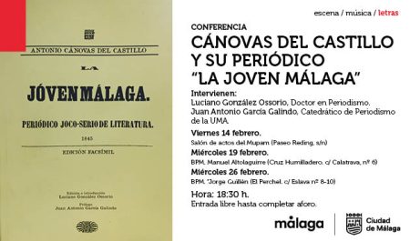 Luciano González Ossorio imparte una serie de conferencias sobre la figura de Cánovas del Castillo