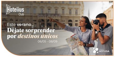 Campaña de verano del grupo Hotelius con descuento en más de 70 hoteles de España y Europa
