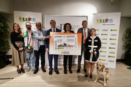 La ONCE celebra los 120 años de la Asociación de la Prensa de Málaga con un cupón conmemorativo