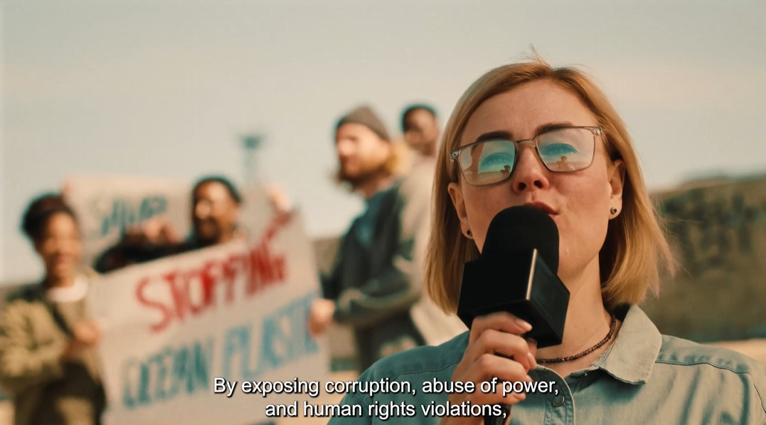 Imagen del vídeo publicado por el Consejo de Europa con motivo del 2 de Noviembre.