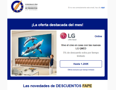 COLECTIVO VIP FAPE | Empieza el mes de los descuentos: ¡Ofertas que no volverán!