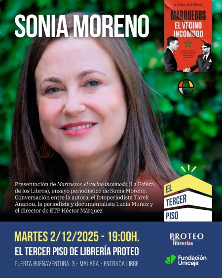 La librería Proteo acoge el próximo martes la presentación del nuevo libro de la periodista Sonia Moreno