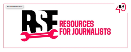 RSF lanza una plataforma de recursos prácticas para los periodistas en zonas de conflicto