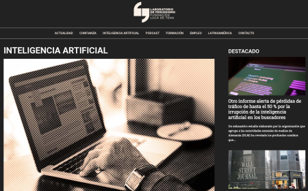 El Laboratorio de Periodismo de la Fundación Luca de Tena abre una sección permanente sobre inteligencia artificial en los medios